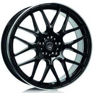 Aluett 71 Black 8.5x19 5/108 ET45 N70.4