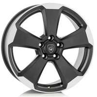 Aluett 87 Graphite-Grey Matt 7x16 5/114 ET48 N70.4