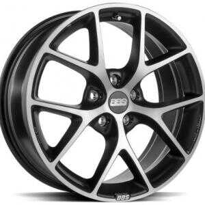 BBS SR Volcano Grey Diam Cut 8x18 5/112 ET52 N82