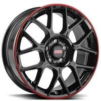 BBS XR Black Red 7.5x17 5/112 ET35 N82