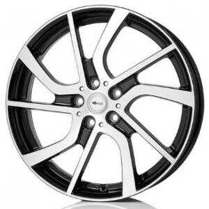 Brock eB1 Black Polished 5x19 5/112 ET43 N66.6