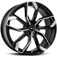 Brock RC34 Black Full Polish 6.5x16 5/100 ET48 N56.1