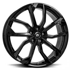 Brock RC34 Shiny Black 6.5x16 5/100 ET48 N56.1