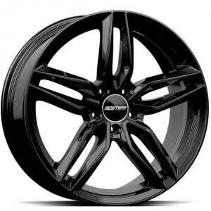 GMP Fasten Glossy Black 7.5x17 5/108 ET40 N73.1