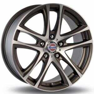 Gulf GT1 Satin Gun Metal Machined Face 7x16 5/108 ET35 N67.1