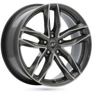 Infiny Wolfburg Gunmetal Machined Face 7.5x17 5/112 ET35 N66.5