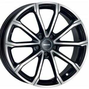 MAK DaVinci Black polished 6.5x17 5/100 ET39 N57.1