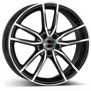 MAK Evo Black Polished 7.5x17 5/112 ET40 N66.6