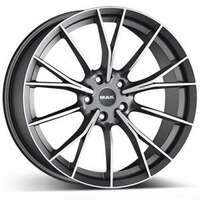 MAK Fabrikt Gunmetal Machined Face 7.5x18 5/120 ET45 N72.6