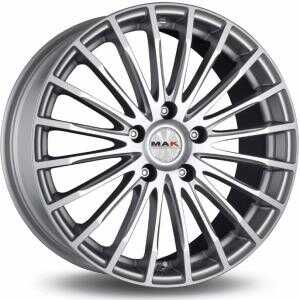 MAK Fatale Silver 8x18 5/120 ET40 N72.6