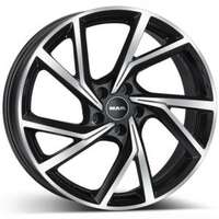 MAK Kassel Black Polished 8.5x19 5/120 ET50 N67.1