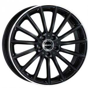 MAK Komet Black Polished 7.5x17 5/112 ET36 N66.6