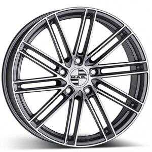 MAK Leipzigt Gunmetal Machined Face 10.5x20 5/112 ET19 N66.5