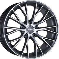 MAK Munchen Gunmetal Machined Face 8.5x19 5/108 ET42 N63.4