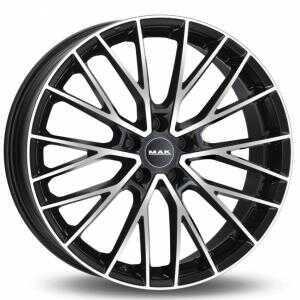 MAK Speciale Black Machined Face 10x22 5/112 ET26 N66.5