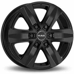 MAK Stone6 T Gloss Black 7.5x17 6/114.3 ET30 N66.1