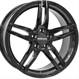 Monaco GP1 Gloss Black 8x18 5/112 ET35 N66.5