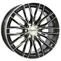 Monaco GP2 Gloss Black Polished 8.5x19 5/108 ET45 N63.4