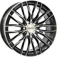 Monaco GP2 Gloss Black  Polished 9.5x21 5/108 ET40 N63.4