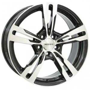 Monaco GP4 Gloss Black Polished 8x18 5/112 ET45 N66.5