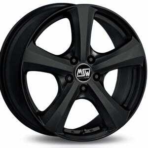 MSW 19 Matt Black 7x16 5/108 ET45 N73.1