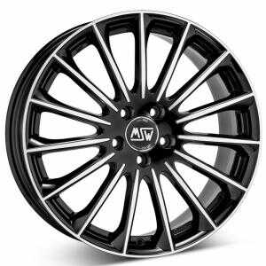 MSW 30 Gloss Black Full Polished 7.5x19 5/112 ET42 N73.1