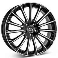 MSW 30 Gloss Black Full Polished 7.5x19 5/112 ET42 N73.1