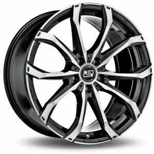 MSW 48 Black Machined Face 8.5x20 5/114.3 ET45 N73.1