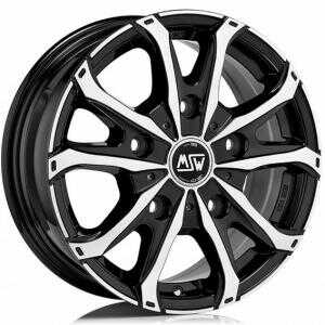 MSW 48 Van Black Polished 6.5x16 6/120 ET50 N74.5