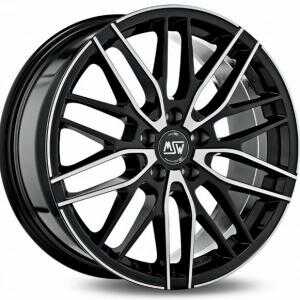 MSW 72 Black Machined Face 8x18 5/114.3 ET34 N73.1