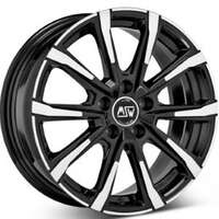 MSW 79 Black Polished 7.5x18 5/112 ET50 N57.1