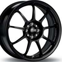 OZ Alleggerita HLT Matt Black 7x17 5/114.3 ET40 N75