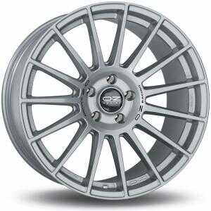 OZ Superturismo Dakar Matt Silver Black Lettering 8.5x20 5/112 ET30 N79