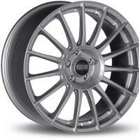 OZ Superturismo LM Matt Silver Black Lettering 8.5x19 5/112 ET44 N75