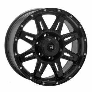 R-series R5 Black 8x17 6/130 ET40 N84.1