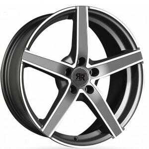 Racer Artic Evo Gunmetal Machined Face 6.5x15 4/108 ET20 N65.1