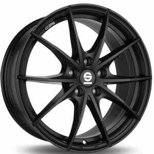 Sparco Trofeo Matt Black 7x17 4/100 ET37 N63.3